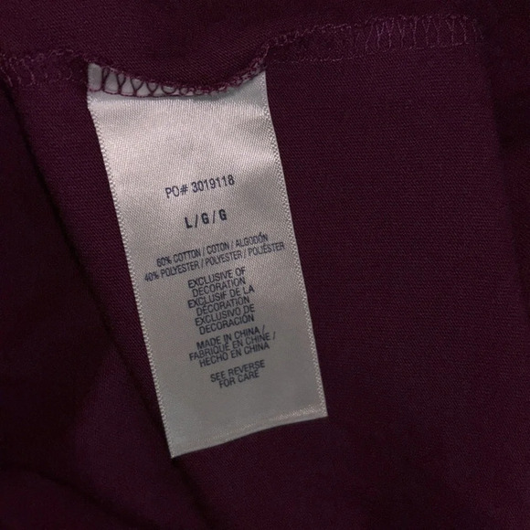 NAUTICA Sleepwear V neck Top Sz  Large - Picture 10 of 14